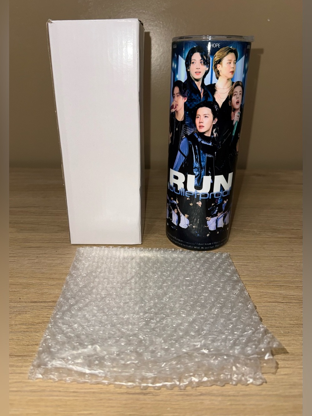 NEW IN BOX BTS Run Waterproof Tumbler. - Picture 3 of 12